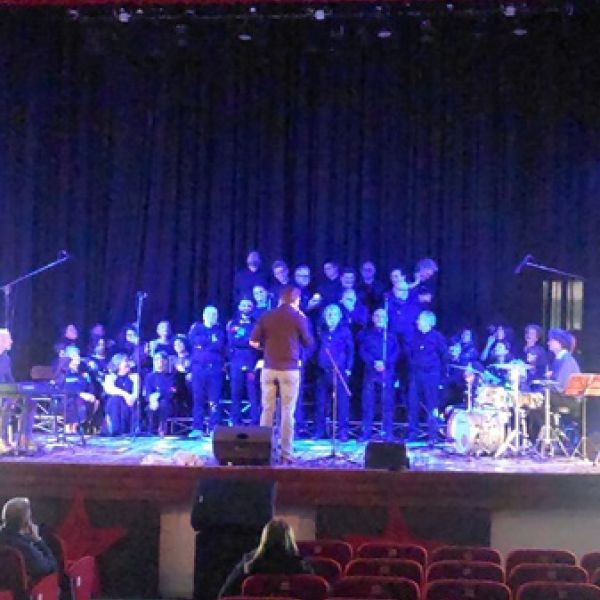 clapping voices - light up winter tour 2024 - Provaglio d'Iseo 